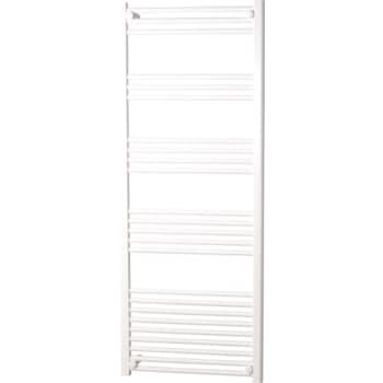 Stor hvid Kriss Athena plan håndklædetørrer på 1500 x 600 mm